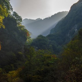 秦山秋色