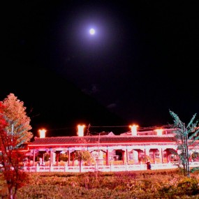 镇巴夜景