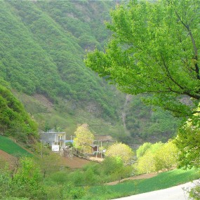 赏大山美景