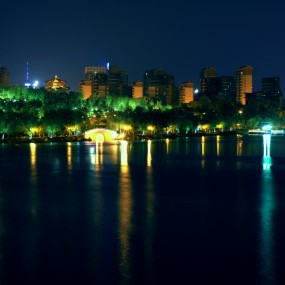 曲江夜景试拍