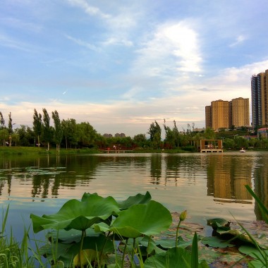 夕阳下的色彩