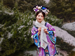 蹭拍美女