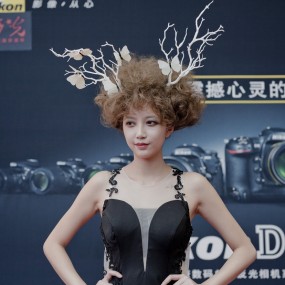 摄博会上的鹿