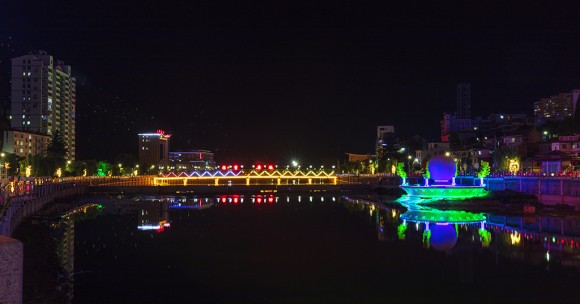 凤县夜景