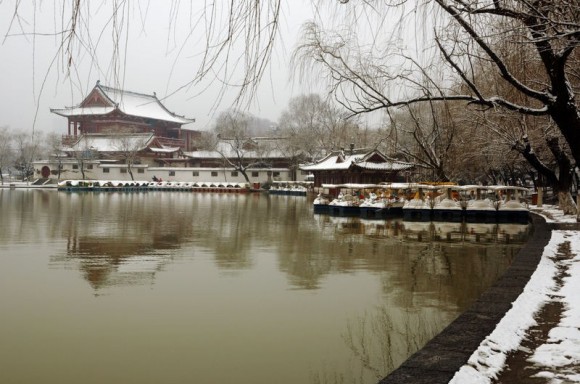 雪落长安