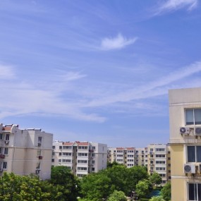 蓝色的天空